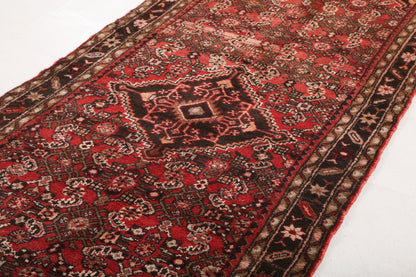 Persian Hosseinabad Runner Rug | 3' 8" x 10' 9"