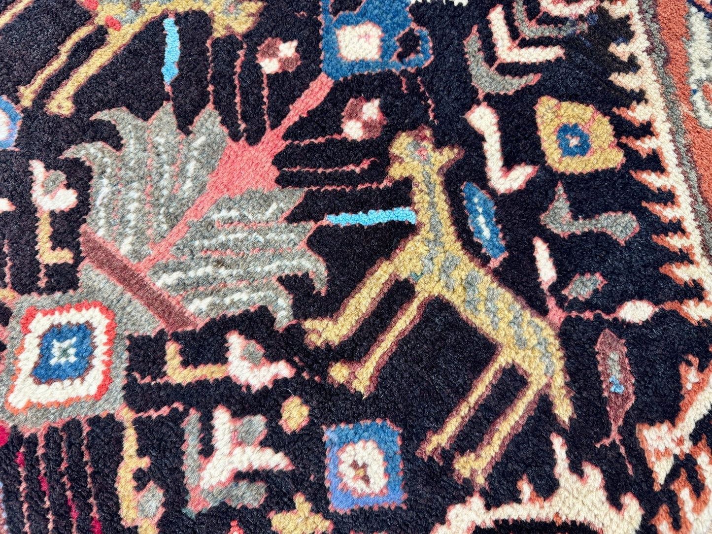 Persian Ilam Rug | 2' 6” x 3' 7"