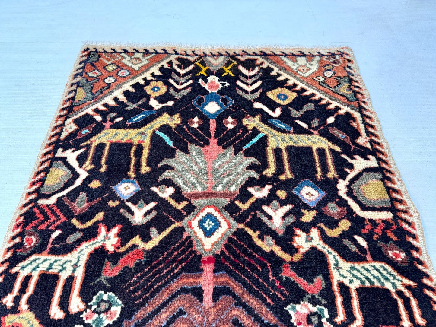 Persian Ilam Rug | 2' 6” x 3' 7"