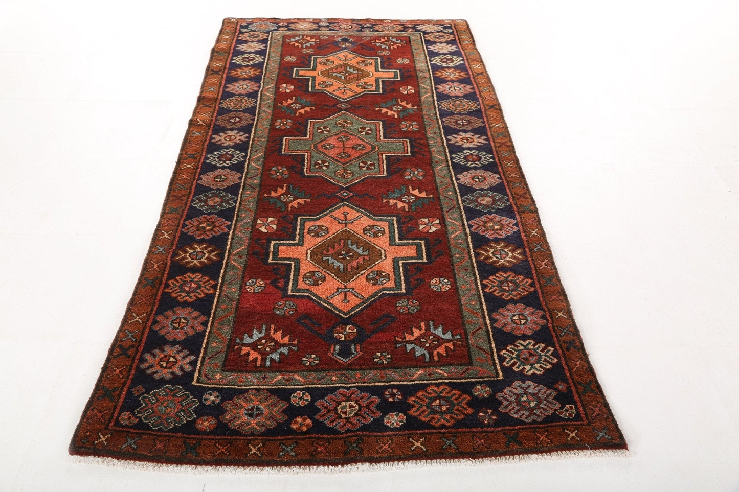 Persian Jozan Rug | 3' 11" x 7' 8"