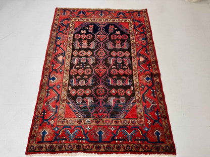 Persian Jozan Rug | 3' 5” x 4' 11"