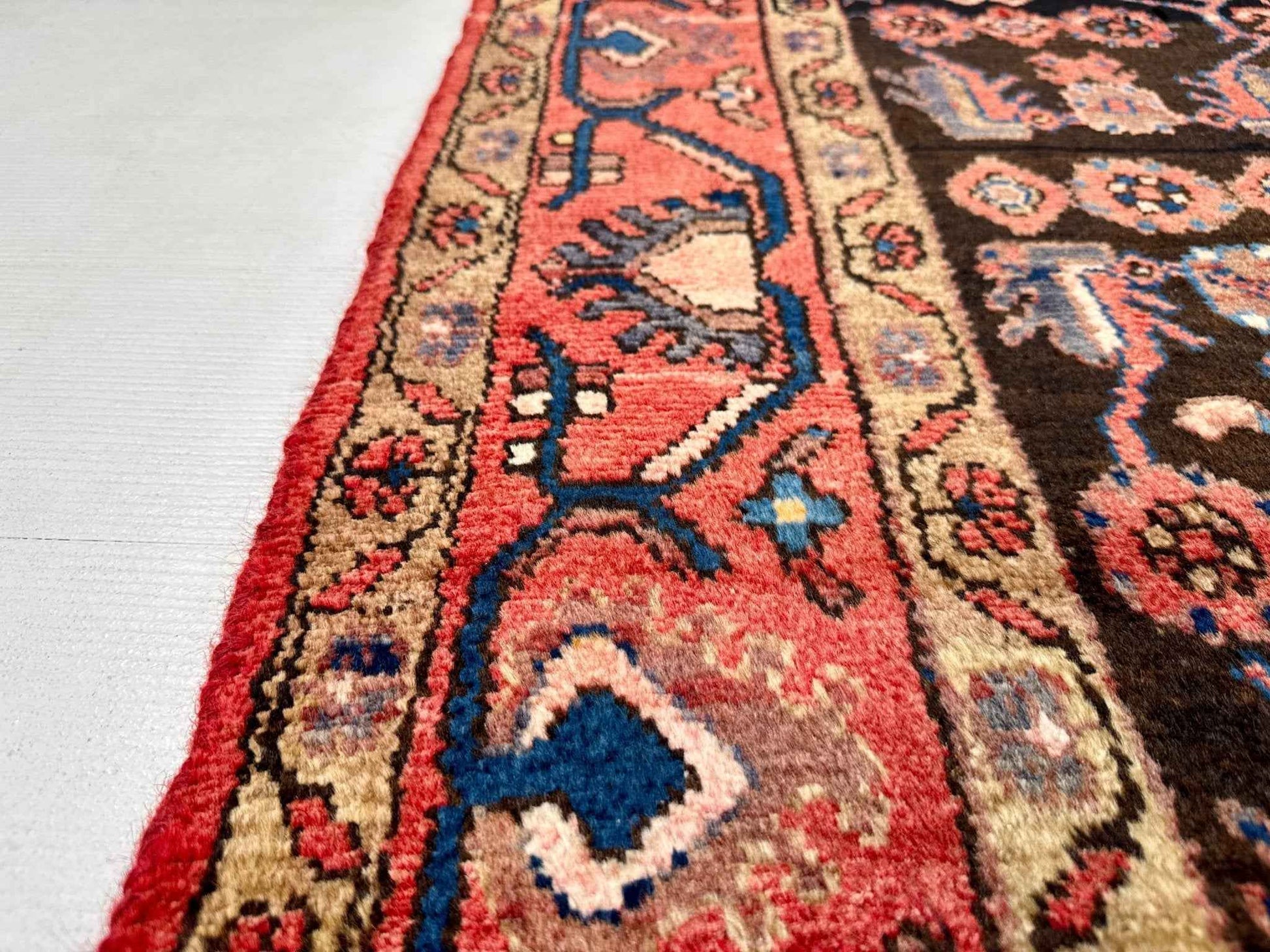 Persian Jozan Rug | 3' 5” x 4' 11"