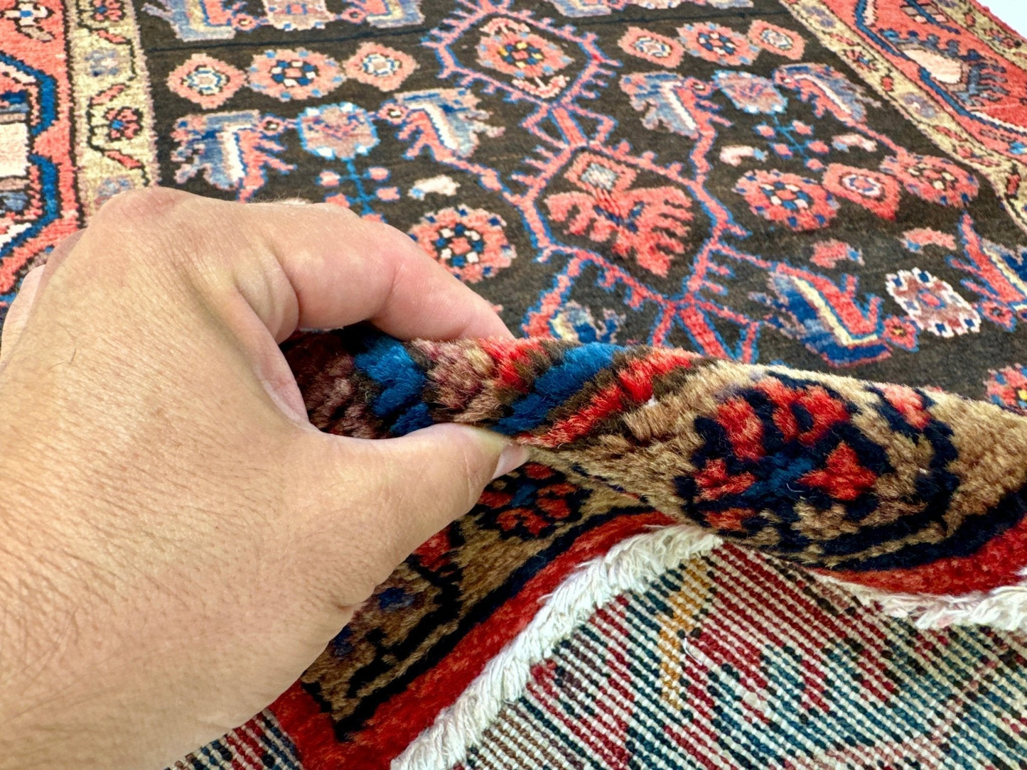 Persian Jozan Rug | 3' 5” x 4' 11"