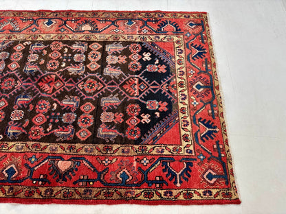 Persian Jozan Rug | 3' 5” x 4' 11"