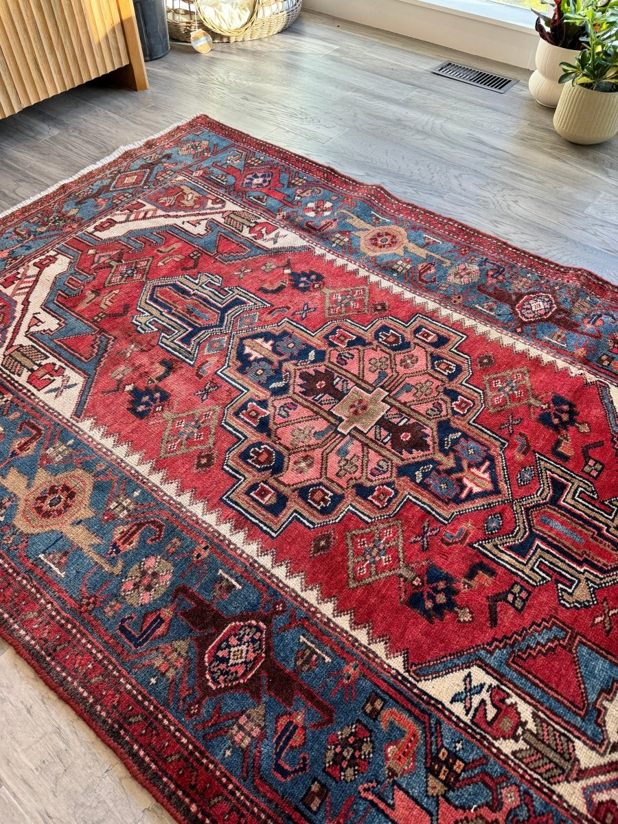 Persian Jozan Rug | 4' 3" x 6' 8"