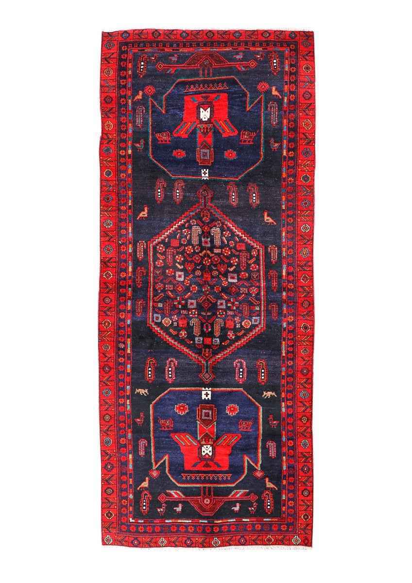Persian Kurdi Rug | 4' 4” x 11' 2"