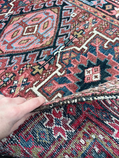 Persian Karaja Rug | 4' 7" x 3'