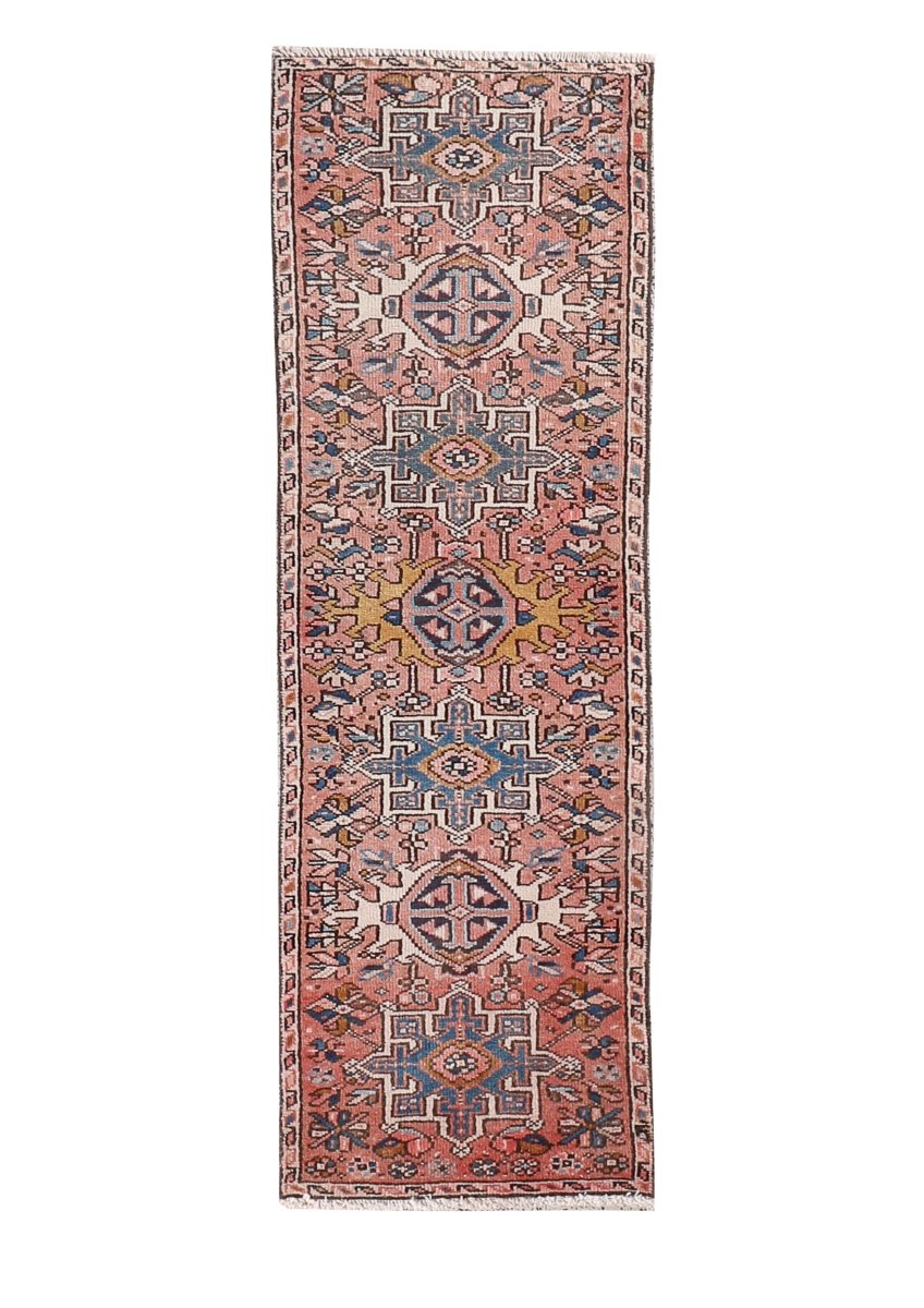Persian Karaja Runner Rug | 1' 8” x 5' 2"
