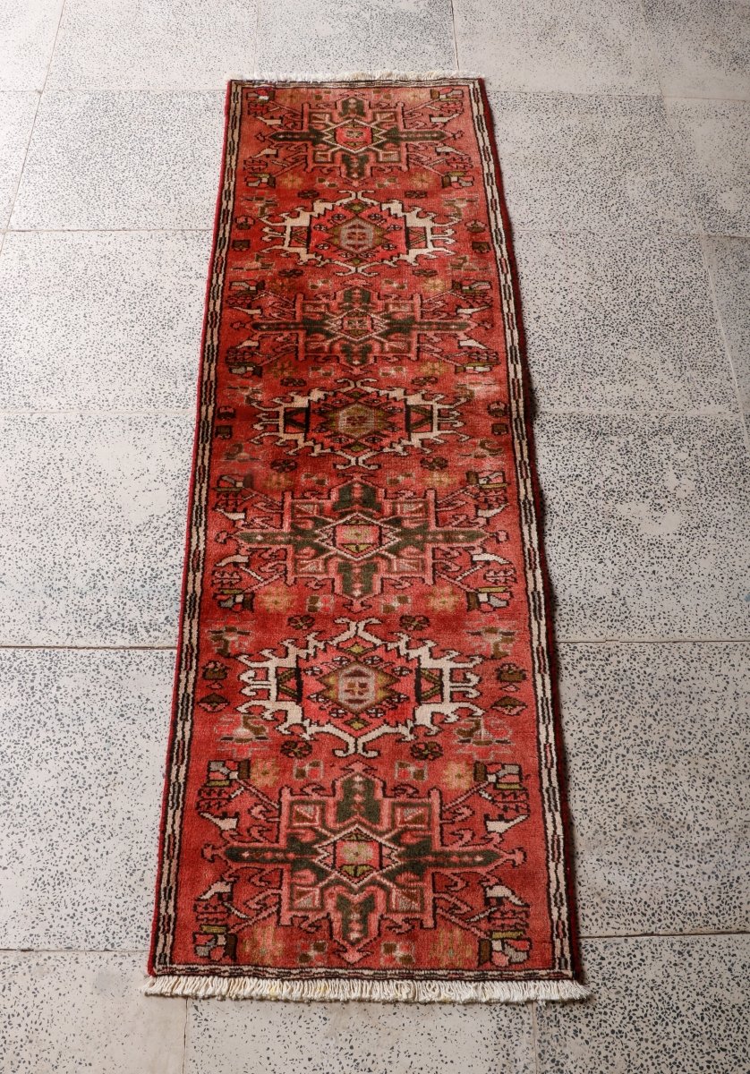 Persian Karaja Runner Rug | 1' 8” x 5' 6"