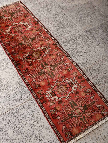 Persian Karaja Runner Rug | 1' 8” x 5' 6"