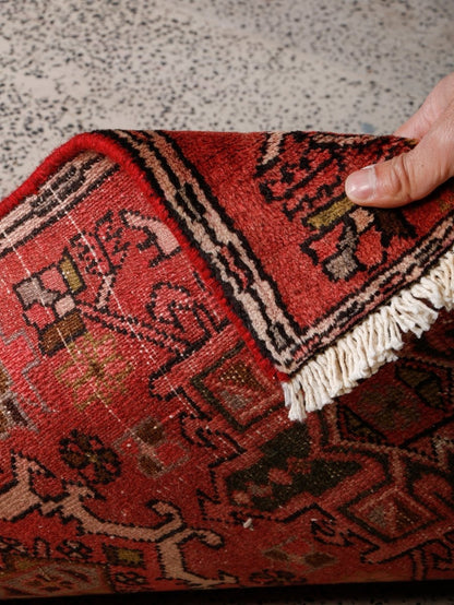 Persian Karaja Runner Rug | 1' 8” x 5' 6"