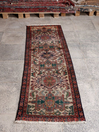 Persian Karaja Runner Rug | 2' x 6' 3"