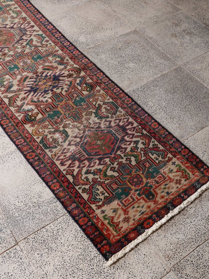 Persian Karaja Runner Rug | 2' x 6' 3"