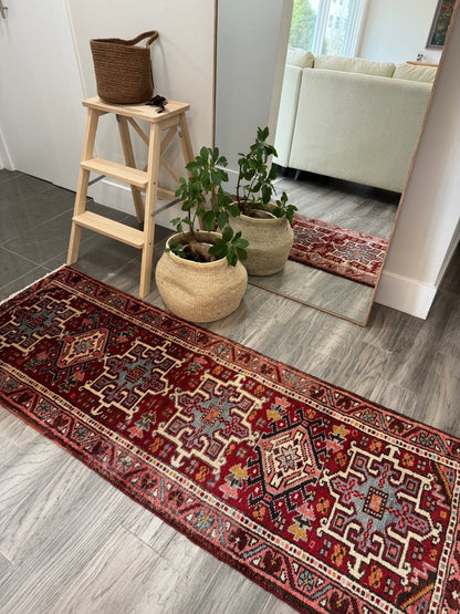Persian Karaja Runner Rug | 2' x 5' 8"