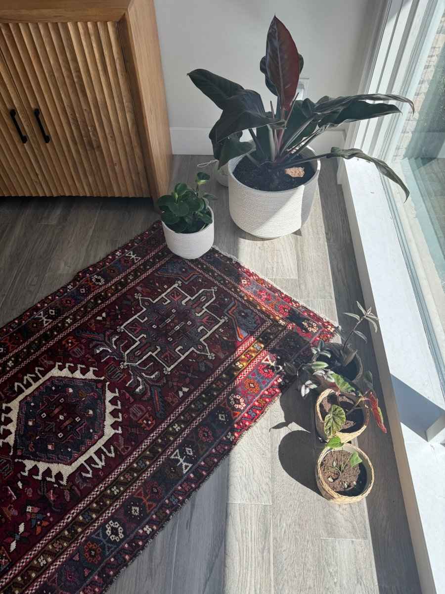 Persian Karaja Runner Rug | 3' 1" x 13'