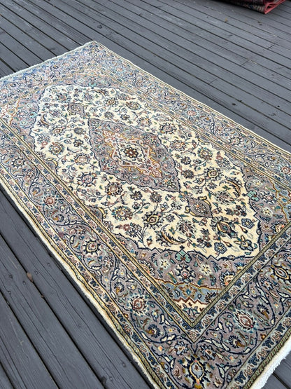 Persian Kashan Rug 1/2 | 6' x 3' 5"