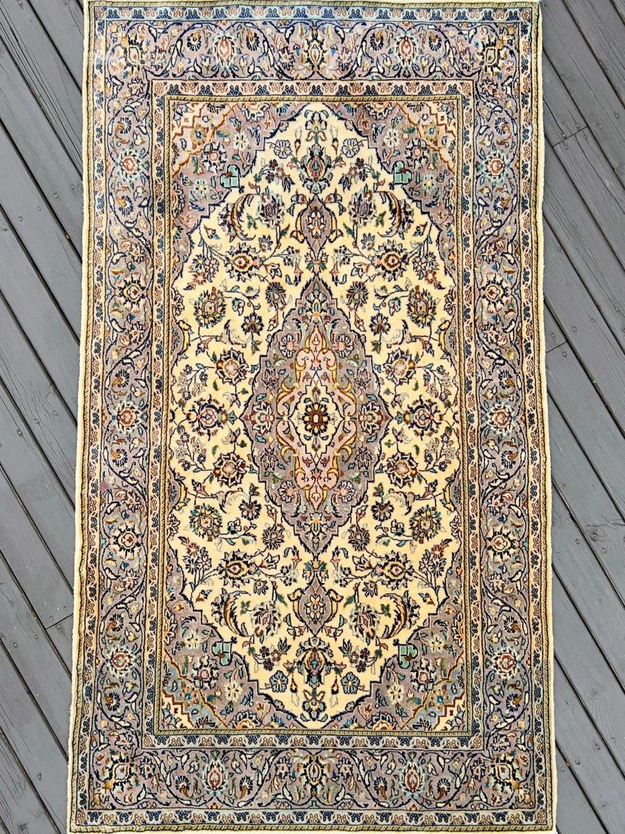 Persian Kashan Rug 1/2 | 6' x 3' 5"