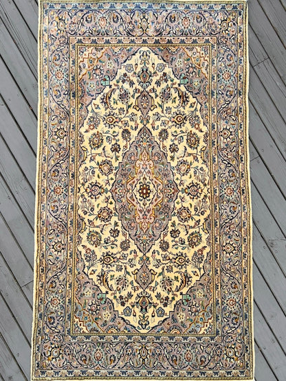 Persian Kashan Rug 1/2 | 6' x 3' 5"