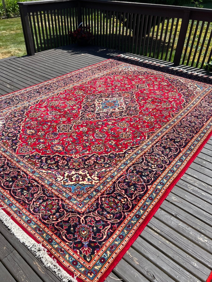 Persian Kashan Rug | 12' x 8' 4"
