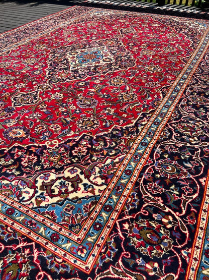 Persian Kashan Rug | 12' x 8' 4"