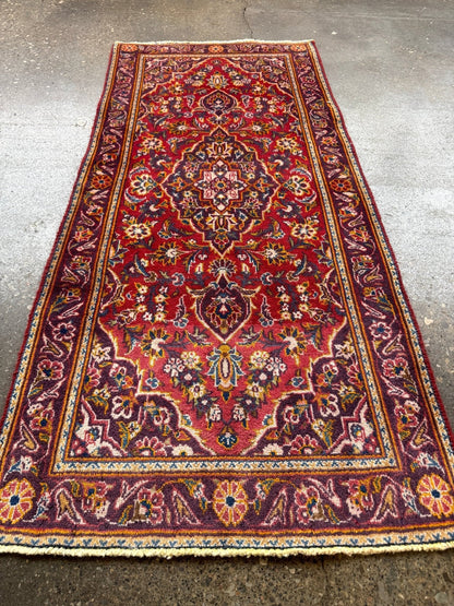 On Hold - Persian Kashan Rug | 2' 1" x 4' 8"