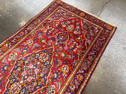 On Hold - Persian Kashan Rug | 2' 1" x 4' 8"