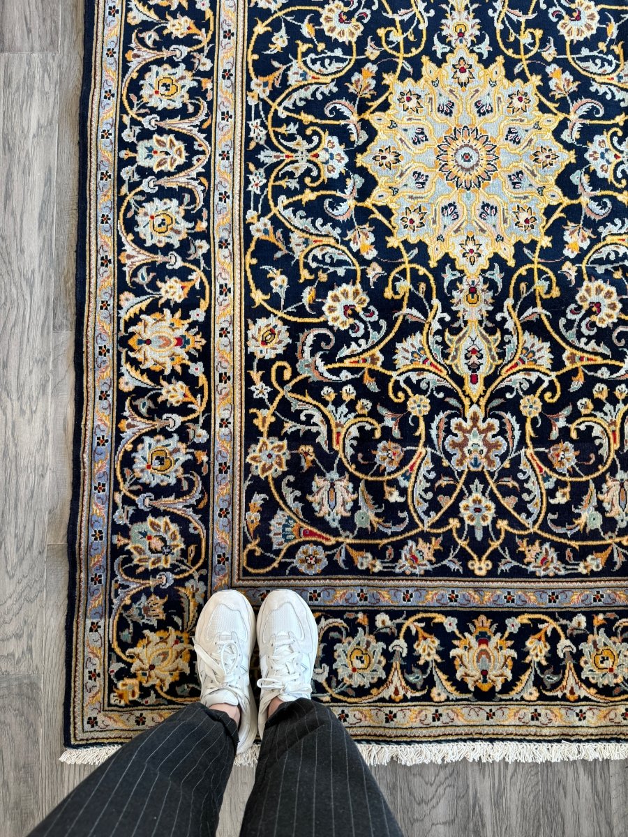 Persian Kashan Rug | 4' 10" x 7' 5"