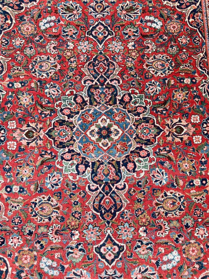Persian Kashan Rug | 6' 7" x 4' 6"