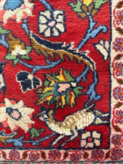 Persian Kashan Twin Rugs | 2' 2" x 2' 8"