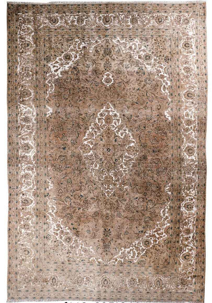 Persian Kashan Vintage Rug | 8' 1" x 13’