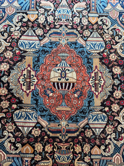 Persian Kashmar Rug | 6' 7" x 9' 4"