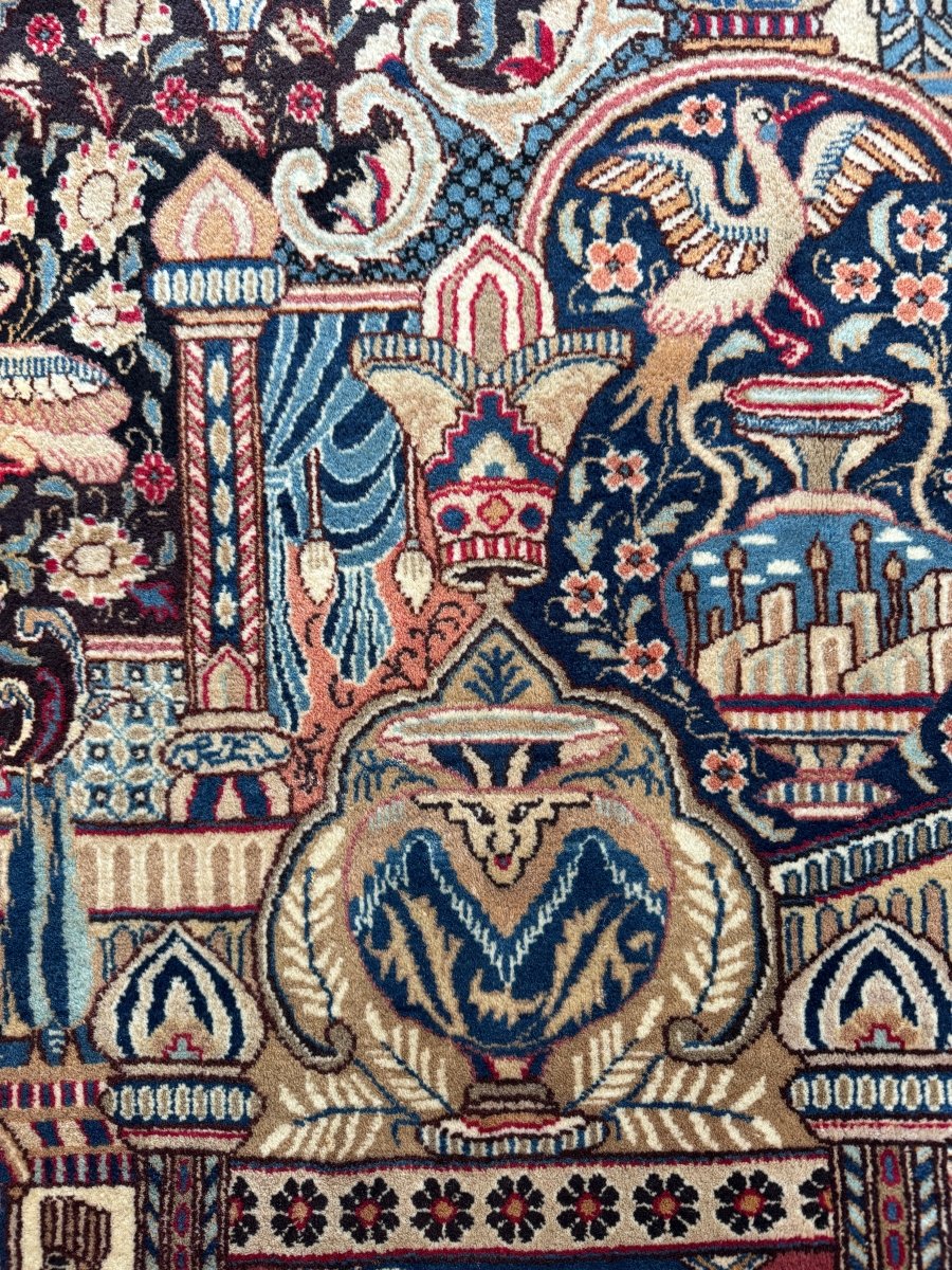 Persian Kashmar Rug | 6' 7" x 9' 4"