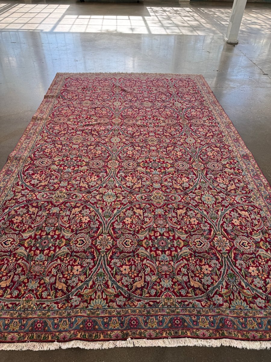 Persian Kerman Rug | 7' 4" x 11' 10"