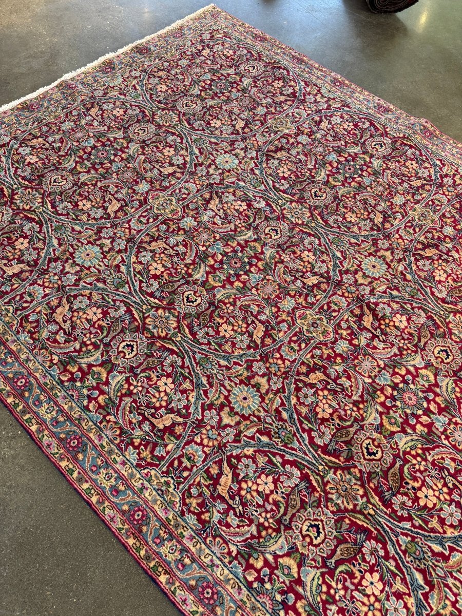 Persian Kerman Rug | 7' 4" x 11' 10"