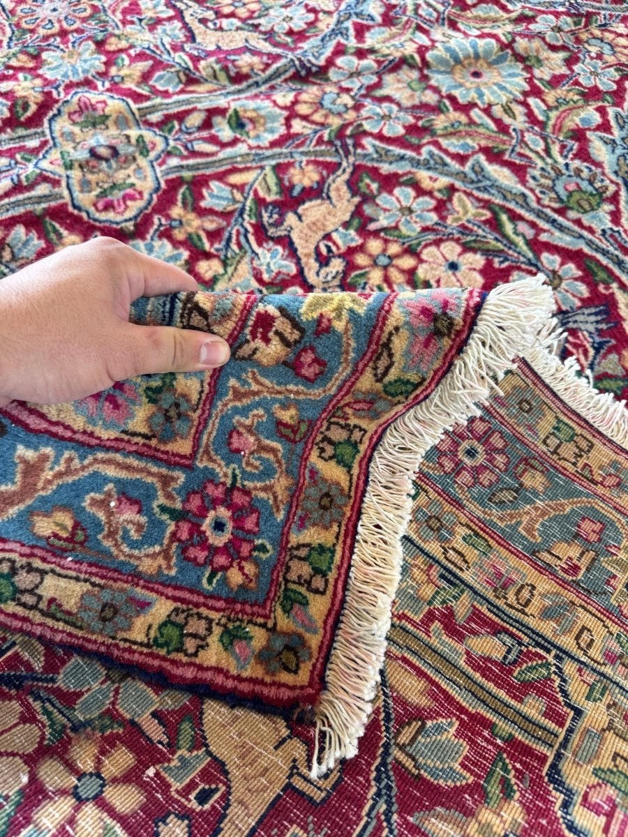 Persian Kerman Rug | 7' 4" x 11' 10"