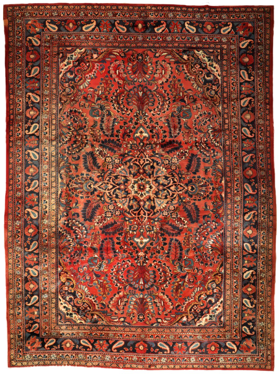 Persian Lilihan Rug | 12' 9" x 9' 4"