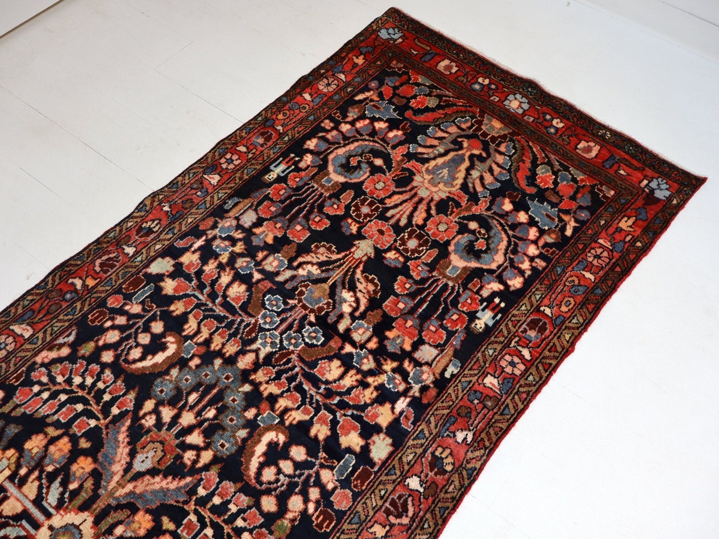 Persian Lilihan Runner Rug | 3' 5” x 9' 11"