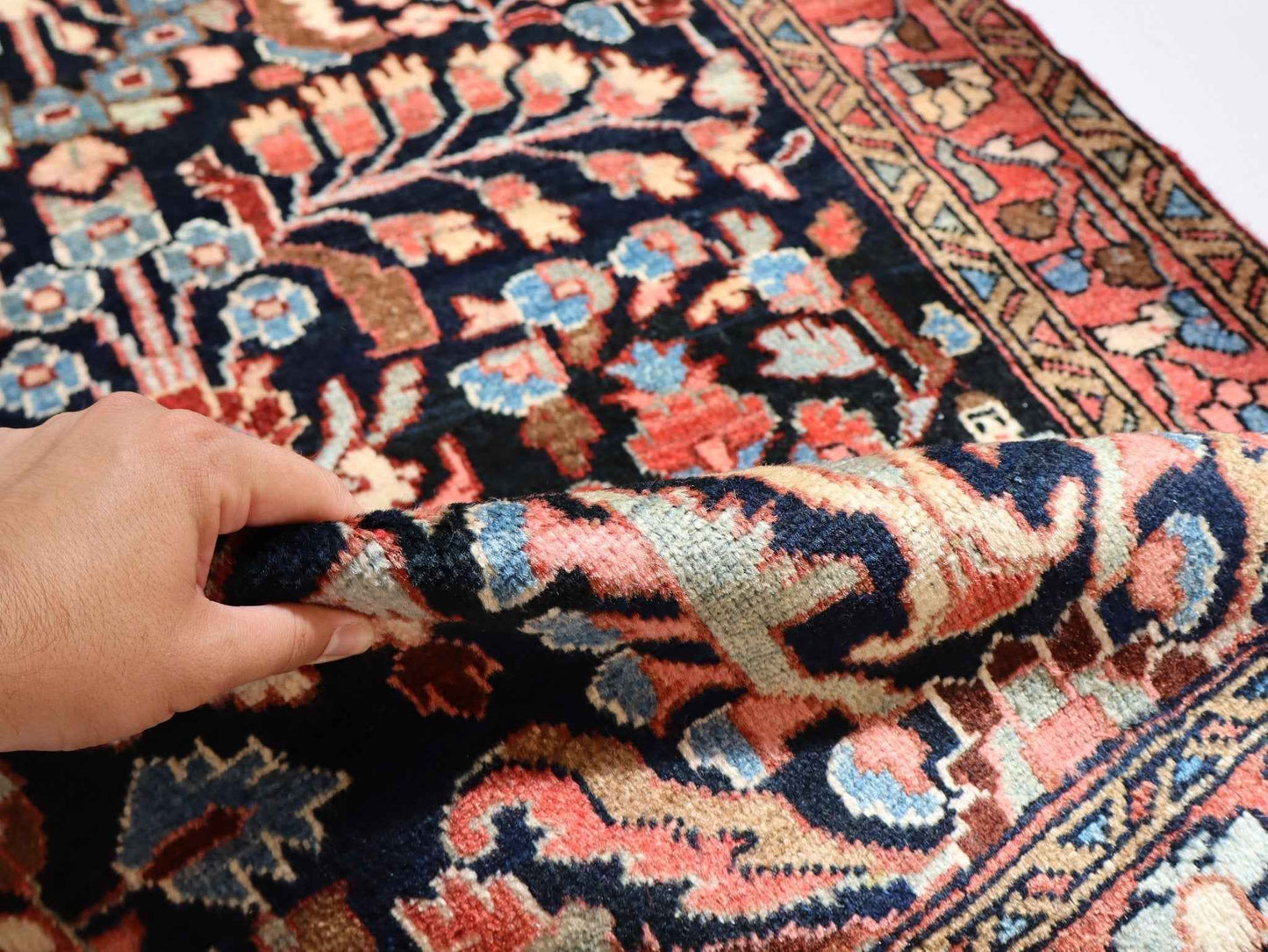 Persian Lilihan Runner Rug | 3' 5” x 9' 11"