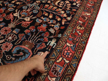 Persian Lilihan Runner Rug | 3' 5” x 9' 11"