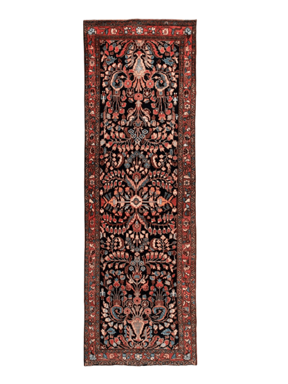 Persian Lilihan Runner Rug | 3' 5” x 9' 11"