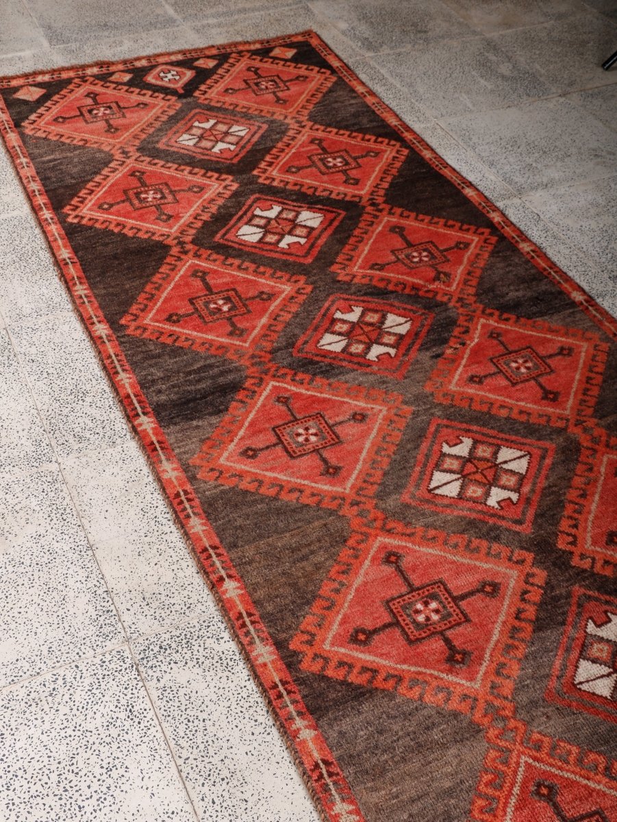 Persian Lori Runner Rug | 3' 3” x 8' 9"