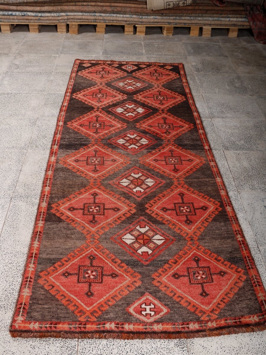 Persian Lori Runner Rug | 3' 3” x 8' 9"
