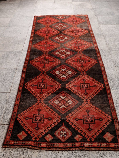 Persian Lori Runner Rug | 3' 3” x 8' 9"