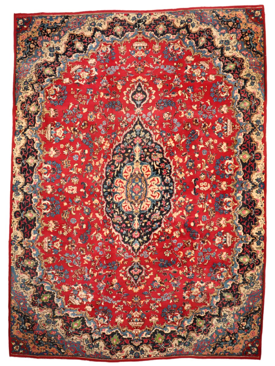 Persischer Mashad Teppich | 2,39 m x 3,40 m