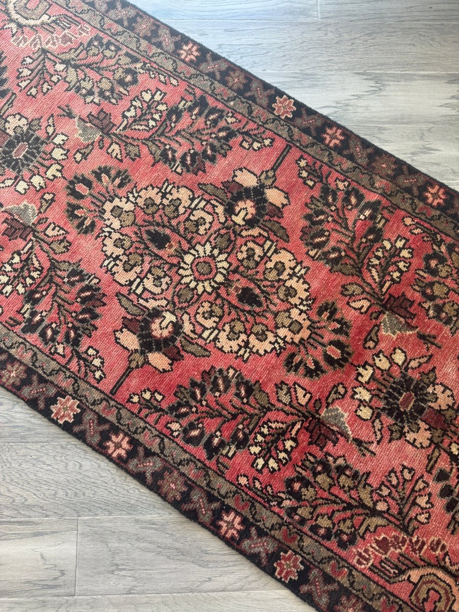 Persian Mehraban Runner Rug | 2' 7" x 13' 3"