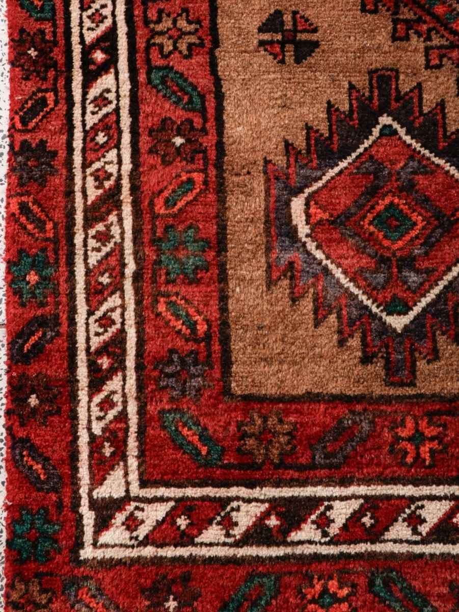 Persian Meshkin Runner Rug | 3' 6” x 13' 4"