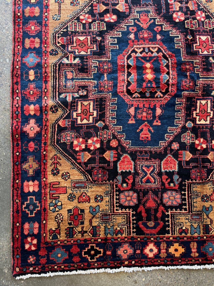 Persian Nahavand Rug | 4' 6" x 6' 6"
