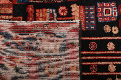 Persian Nahavand Runner Rug | 3' 8" x 16' 1"
