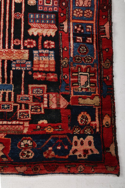 Persian Nahavand Runner Rug | 3' 8" x 16' 1"