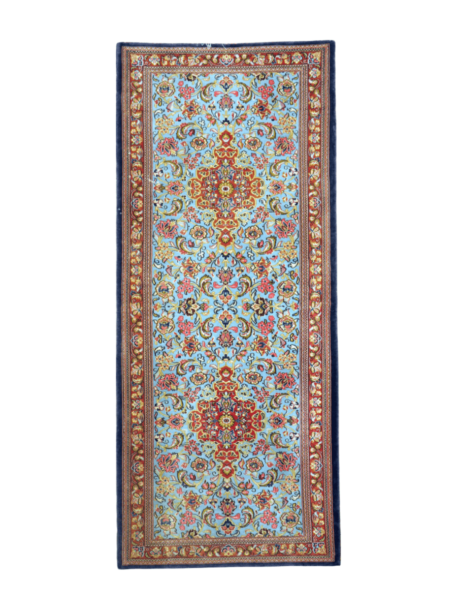 On Hold - Persian Qom Kork Wool Runner | 2' 9" x 6' 5"